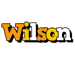 Wilson cartoon logo
