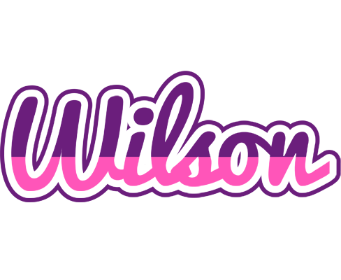 Wilson cheerful logo