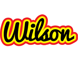 Wilson flaming logo