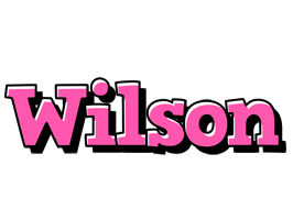 Wilson girlish logo
