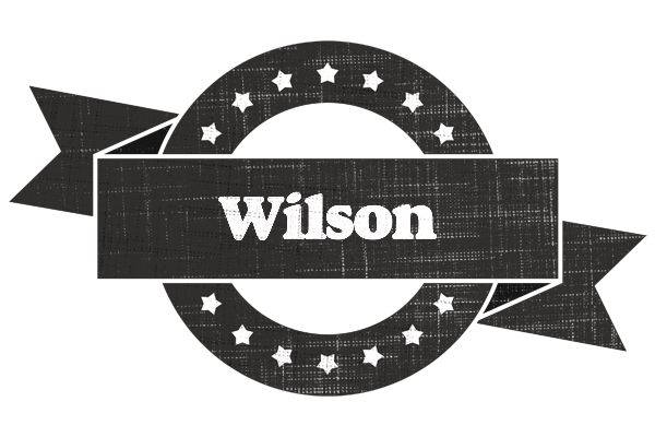 Wilson grunge logo