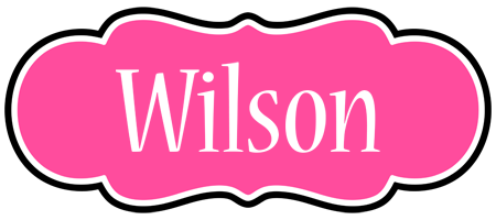Wilson invitation logo