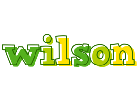 Wilson juice logo