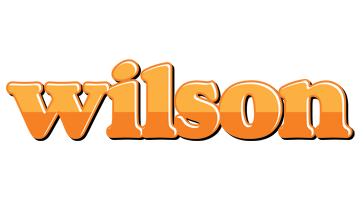Wilson orange logo