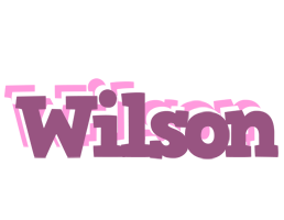 Wilson relaxing logo