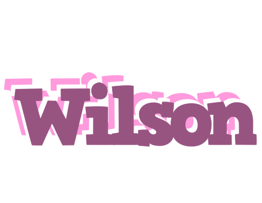 Wilson relaxing logo