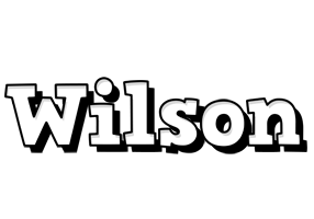 Wilson snowing logo