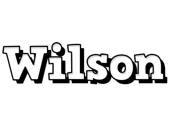 Wilson snowing logo
