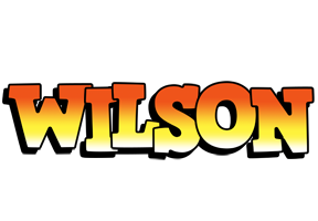 Wilson sunset logo