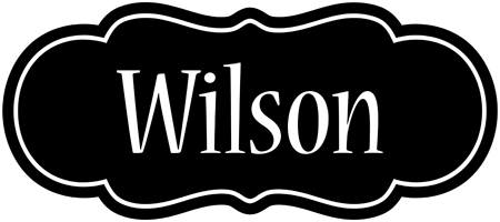 Wilson welcome logo