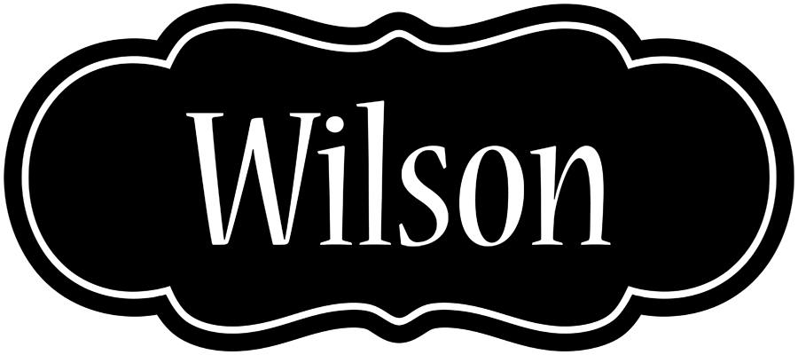 Wilson welcome logo