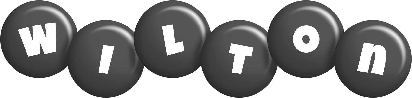 Wilton candy-black logo