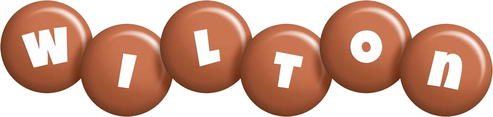 Wilton candy-brown logo