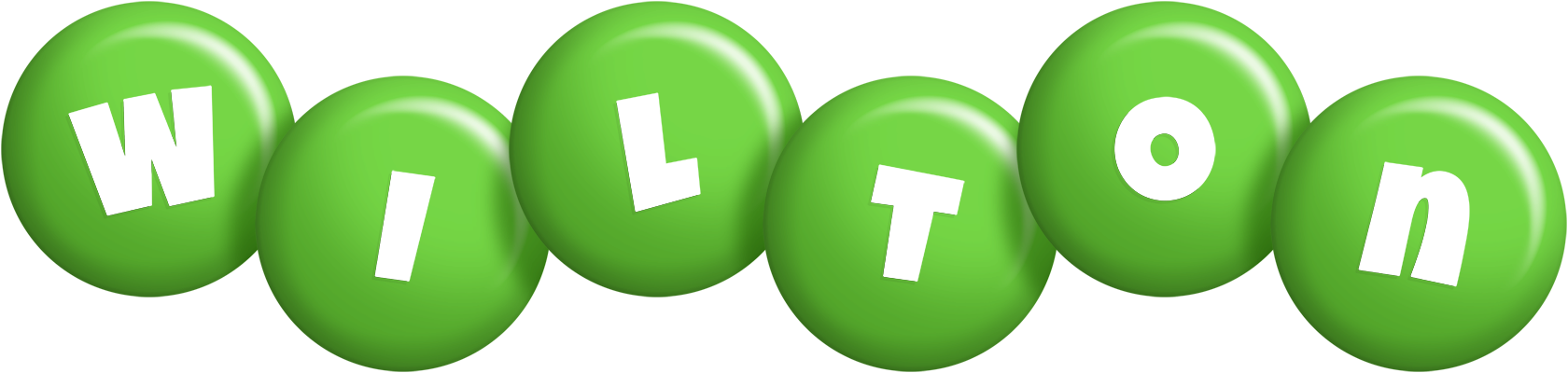 Wilton candy-green logo