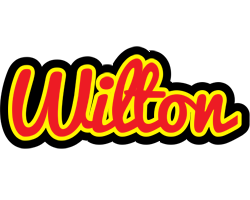 Wilton fireman logo