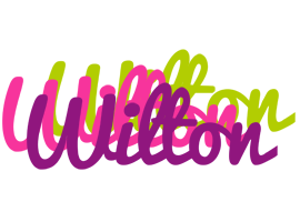 Wilton flowers logo