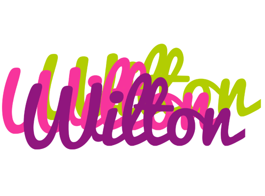 Wilton flowers logo