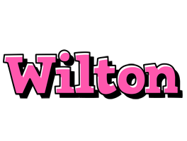 Wilton girlish logo