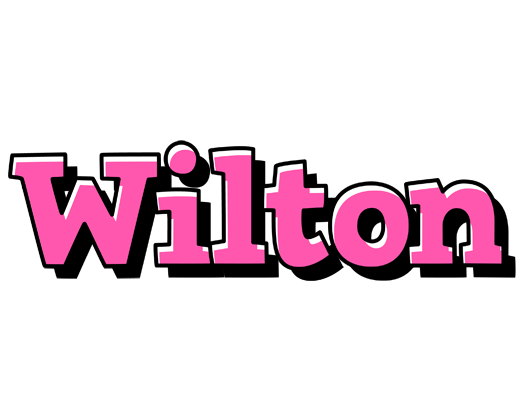 Wilton girlish logo