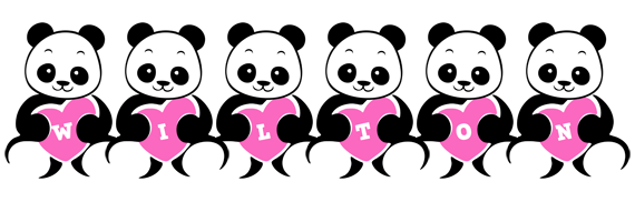 Wilton love-panda logo