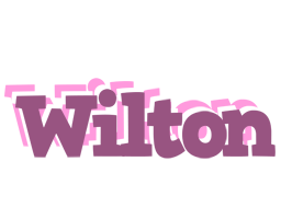 Wilton relaxing logo