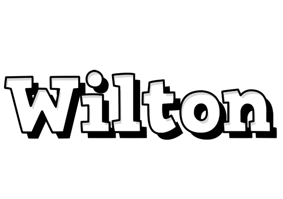 Wilton snowing logo