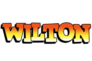 Wilton sunset logo