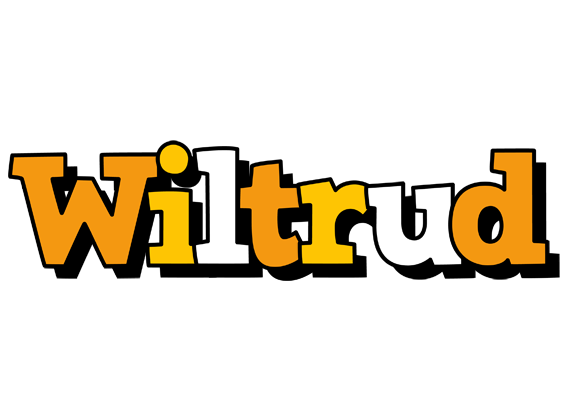Wiltrud cartoon logo