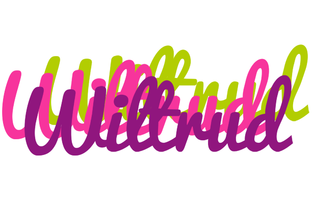 Wiltrud flowers logo