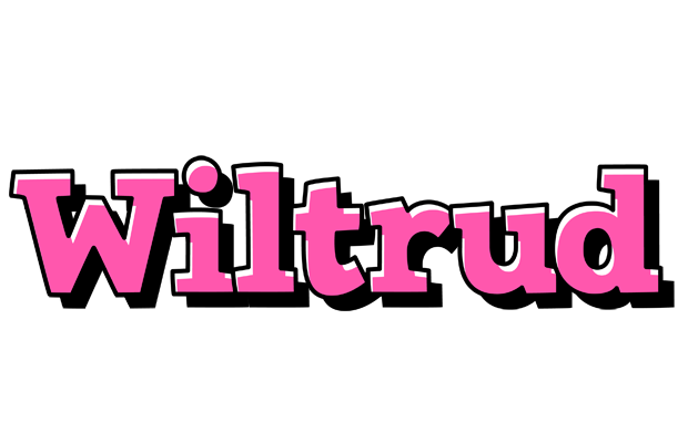 Wiltrud girlish logo