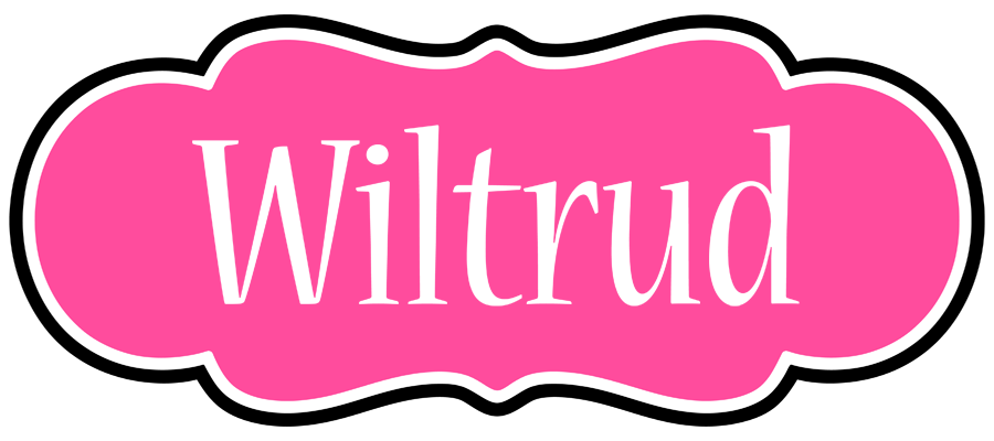 Wiltrud invitation logo