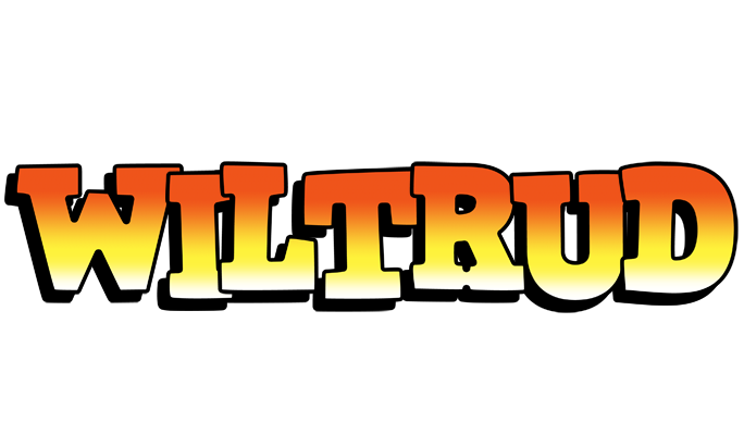 Wiltrud sunset logo