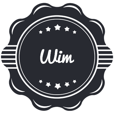 Wim badge logo