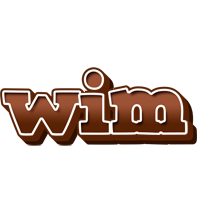 Wim brownie logo