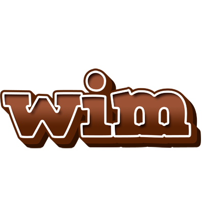 Wim brownie logo