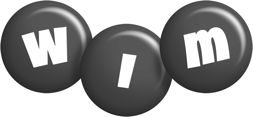 Wim candy-black logo