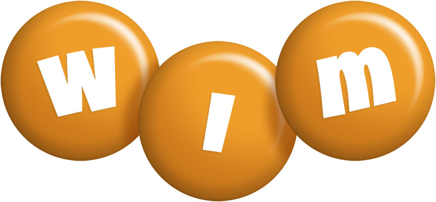 Wim candy-orange logo
