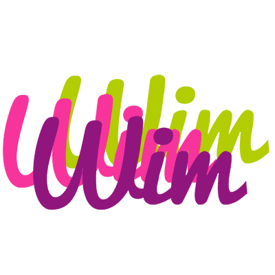 Wim flowers logo