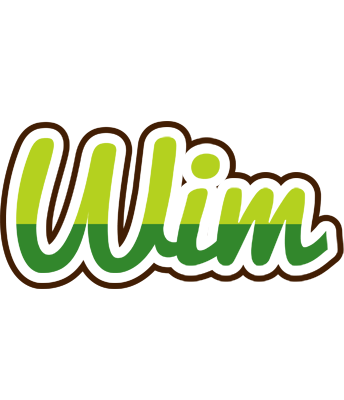 Wim golfing logo
