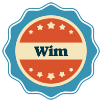 Wim labels logo