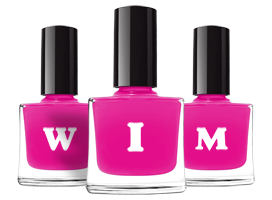 Wim nails logo