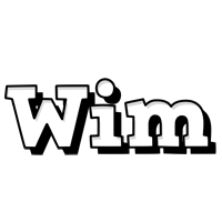 Wim snowing logo