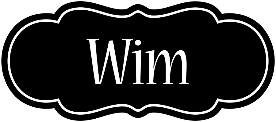 Wim welcome logo