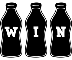 Win bottle logo