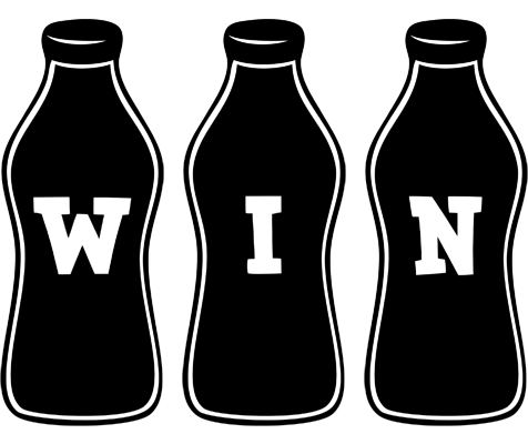 Win bottle logo