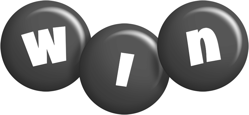 Win candy-black logo