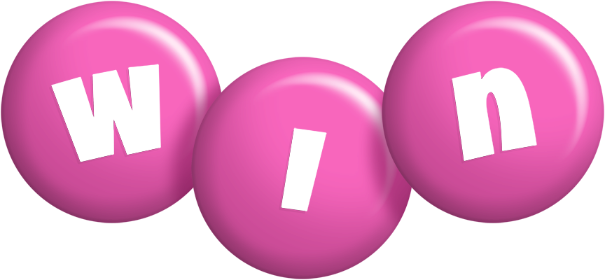 Win candy-pink logo