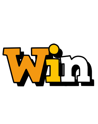 Win cartoon logo