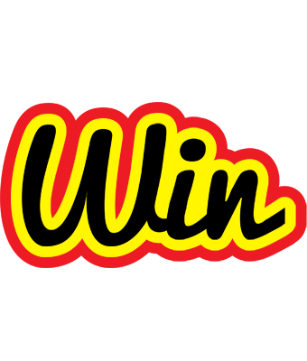 Win flaming logo