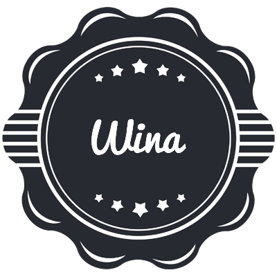 Wina badge logo